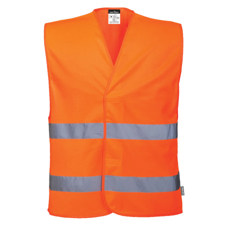 Portwest - Gilet de sécurité coupe ample avec 2 bandes réfléchissantes ESSENTIAL ES1 haute visibilité classe 1 et 2