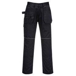 Portwest - Pantalon de travail en poly-coton avec taille élastiquée et poches porte-outils ESSENTIAL ES1