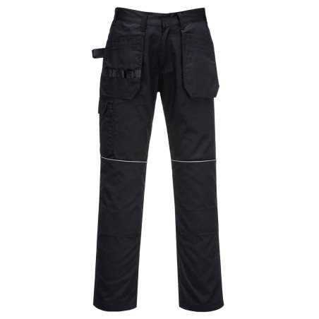 Portwest - Pantalon de travail en poly-coton avec taille élastiquée et poches porte-outils ESSENTIAL ES1