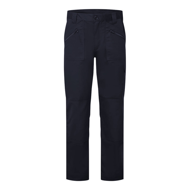 Portwest - Pantalon de travail en poly-coton avec taille élastiquée et poches sécurisées ESSENTIAL ES1