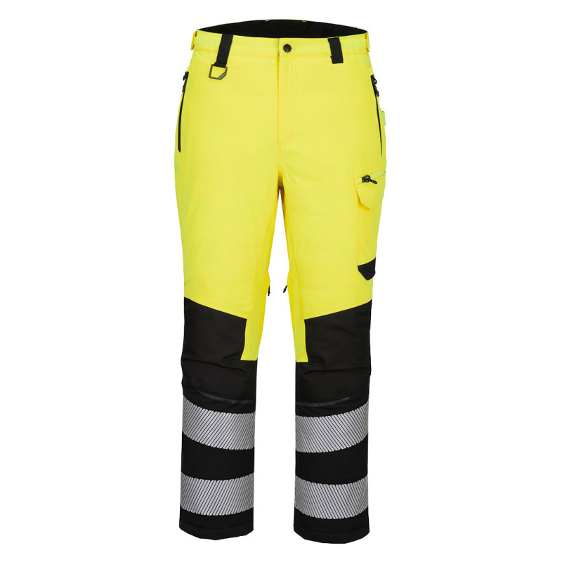 Portwest - Pantalon grand froid imperméable et très chaud EV4 haute visibilité classe 2