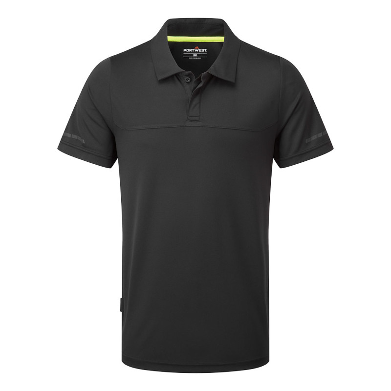 Portwest - Polo manches courtes léger coupe slim fit avec traitement antibactérien EV4