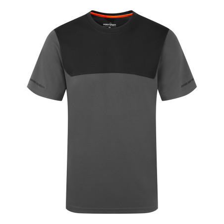 Portwest - Tee-shirt manches courtes léger coupe slim fit avec traitement antibactérien EV4