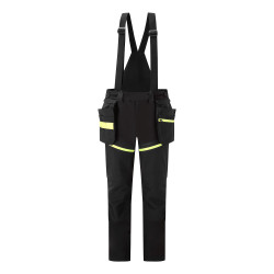 Portwest - Pantalon de pluie imperméable 3 couches en nylon stretch avec taille réglable EV4