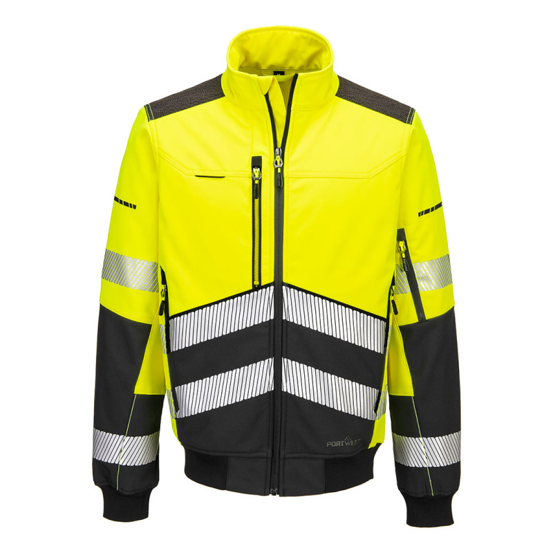 Portwest - Veste longue en tissu Ripstop 3 couches stretch EV4 haute visibilité classe 2