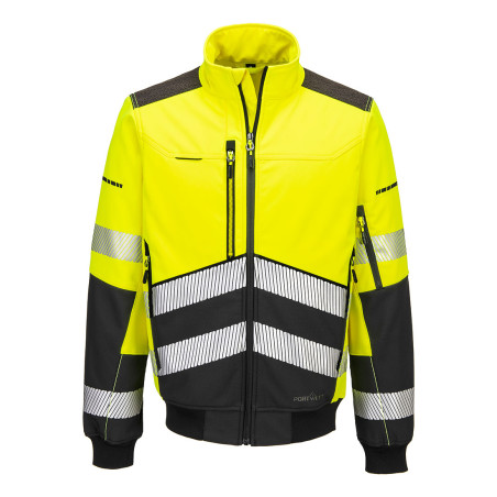Portwest - Veste longue en tissu Ripstop 3 couches stretch EV4 haute visibilité classe 2