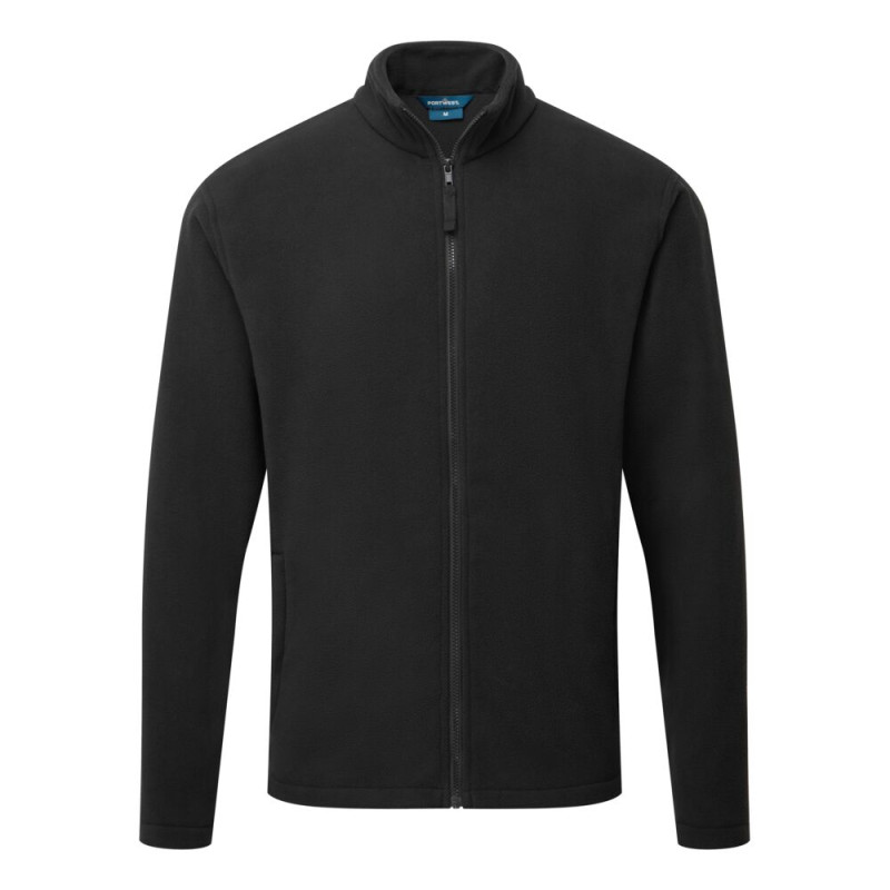 Portwest - Veste polaire légère et douce en tissu recyclé avec poches zippées