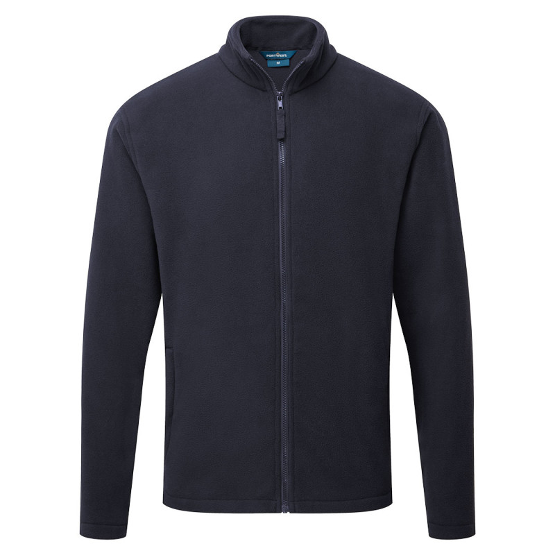 Portwest - Veste polaire légère et douce en tissu recyclé avec poches zippées