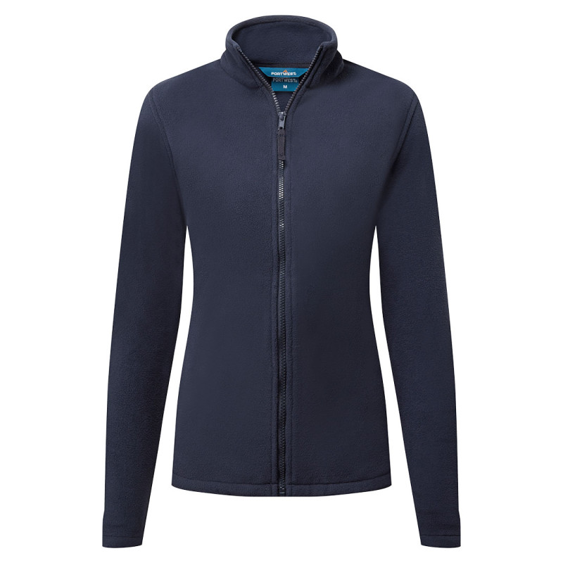 Portwest - Veste polaire légère et douce en tissu recyclé avec poches zippées pour femmes