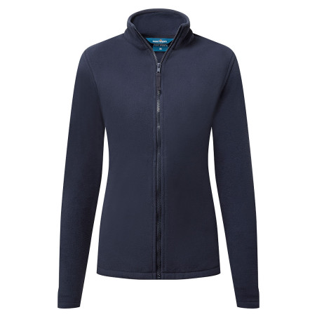 Portwest - Veste polaire légère et douce en tissu recyclé avec poches zippées pour femmes