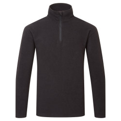 Portwest - Pull en polaire avec zip frontal en tissu recyclé