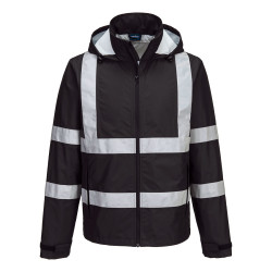 Portwest - Veste de pluie légère pliable avec capuche amovible IONA