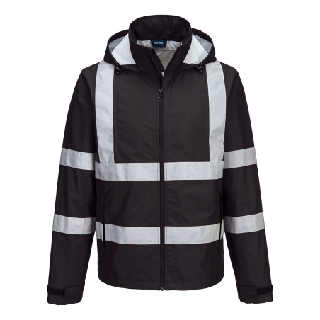 Portwest - Veste de pluie légère pliable avec capuche amovible IONA