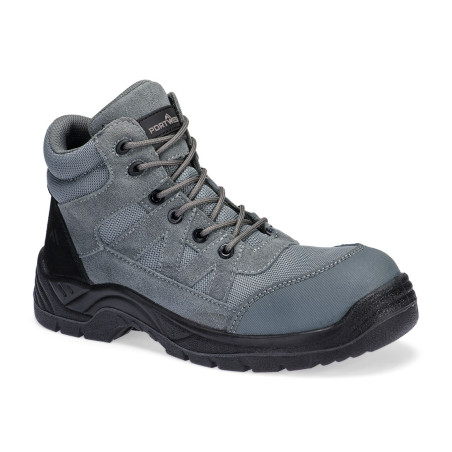 Portwest - Chaussures de sécurité montantes en cuir suédé et textile embout composite S1PL