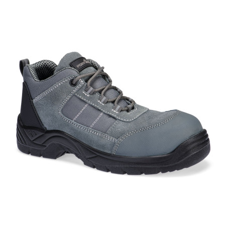 Portwest - Chaussures de sécurité basses en cuir suédé et textile embout composite S1