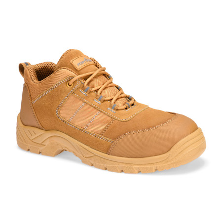 Portwest - Chaussures de sécurité basses en cuir suédé et textile embout composite S1