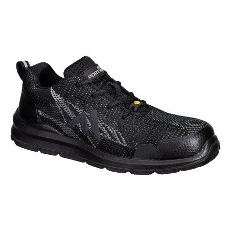 Portwest - Chaussures de sécurité basses en textile tricoté antistatiques ESD embout composite S1PS