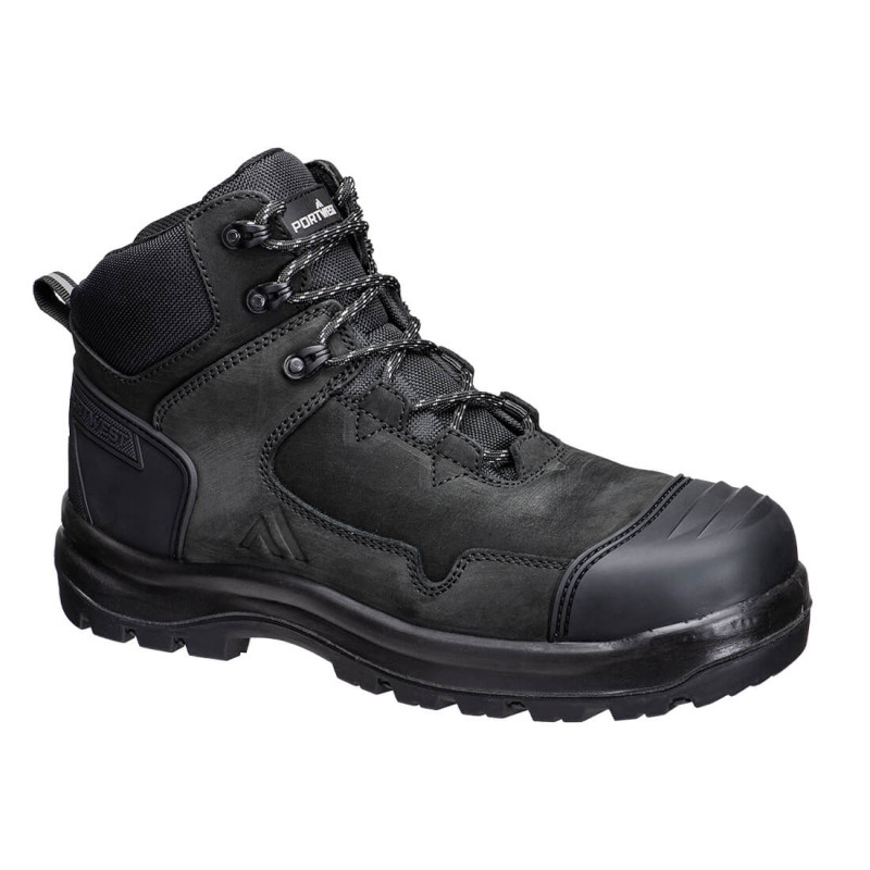 Portwest - Chaussures de sécurité montantes en cuir nubuck anti-chaleur embout composite S3S