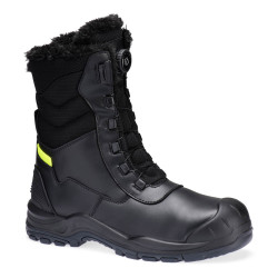 Portwest - Bottes de sécurité en cuir fourrées pour l'hiver embout acier S3L