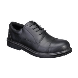 Portwest - Chaussures de sécurité basses de direction en cuir embout acier S3