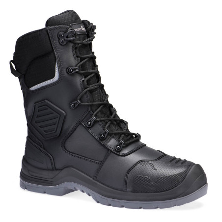 Portwest - Bottes de sécurité en cuir déperlant protection métatarsienne embout composite S7L