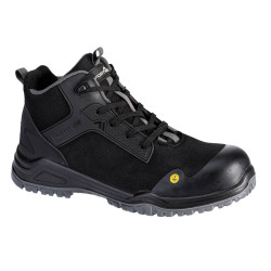 Portwest - Chaussures de sécurité mi-hautes en maille aérée antistatique ESD embout composite S3S