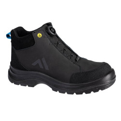 Portwest - Chaussures de sécurité mi-hautes en cuir nubuck antistatique ESD embout composite S3S