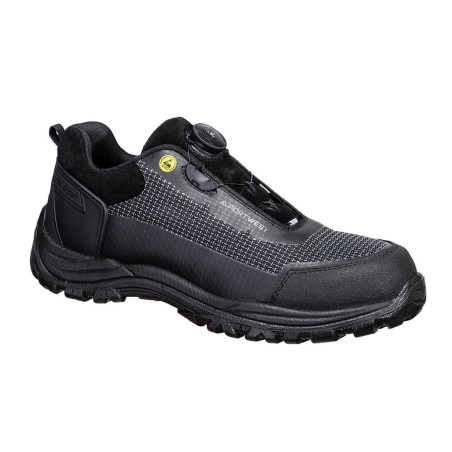 Portwest - Chaussures de sécurité basses en textile résistant à la coupure antistatique ESD embout composite S3S
