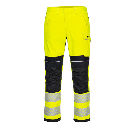 Portwest - Pantalon de travail résistant à la flamme en Modaflame WX3 haute visibilité classe 2