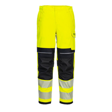 Portwest - Pantalon de travail résistant à la flamme pour femmes en Modaflame PW3 haute visibilité classe 2