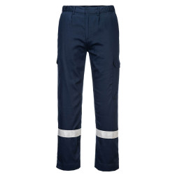 Portwest - Pantalon de travail résistant à la flamme et antistatique léger avec poches cargo en Bizflame