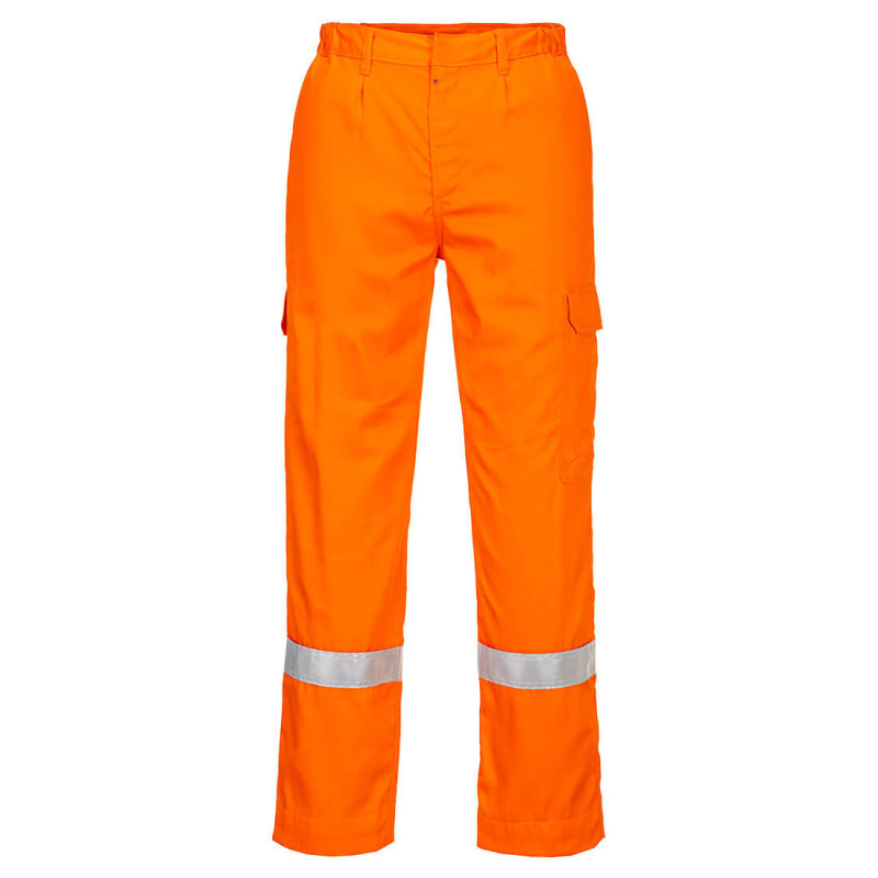 Portwest - Pantalon de travail résistant à la flamme et antistatique léger avec poches cargo en Bizflame
