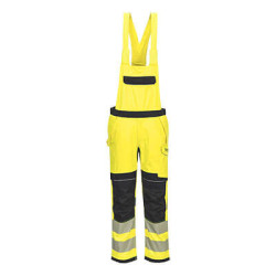 Portwest - Cotte à bretelles anti-flamme avec tissu Modaflame PW3 haute visibilité classe 2