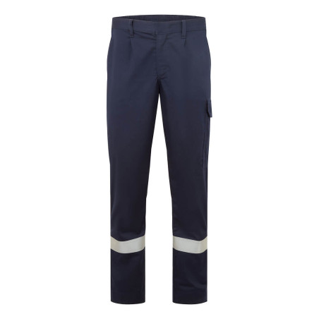 Portwest - Pantalon de travail ignifugé avec tissu Bizflame et bandes réfléchissantes