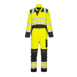 Portwest - Combinaison de travail ignifugée en Modaflame PW3 haute visibilité classe 3