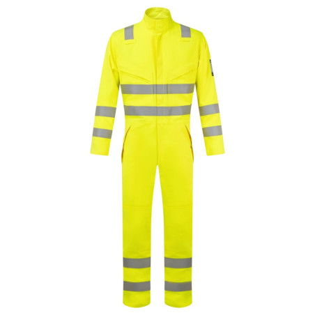 Portwest - Combinaison de travail multirisques en Modaflame haute visibilité classe 3