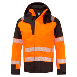 Portwest - Parka résistante à la flame en Modaflame PW3 haute visibilité classe 3