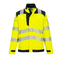 Portwest - Veste de travail bicolore en Modaflame PW3 haute visibilité classe 3