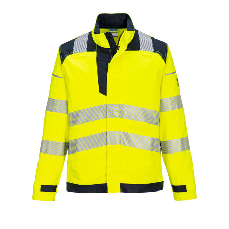 Portwest - Veste de travail bicolore en Modaflame PW3 haute visibilité classe 3