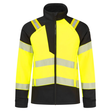 Portwest - Veste softshell 3 couches multirisques PW3 haute visibilité classe 2