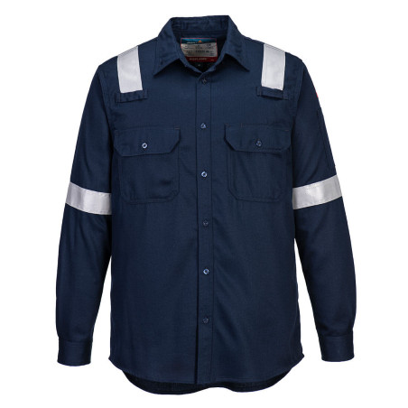 Portwest - Chemise manches longues légère antistatiques fermeture à boutons