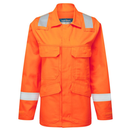 Portwest - Veste manches longues résistante à la flamme pour femmes en Bizflame