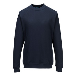 Portwest - Sweat-shirt résistant à la flamme pour femmes en Modaflame bleu marine