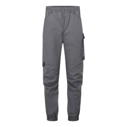Portwest - Jogging de travail poches cargo stretch gris zoom KA3