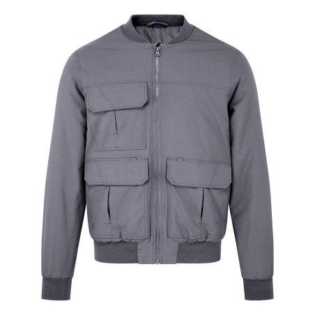 Portwest - Blouson de travail 100% nylon doublé avec ceinture élastiquée gris zoom KA3
