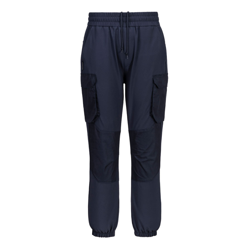 Portwest - Pantalon coupe large décontracté tissu stretch ripstop taille élastiquée KX3