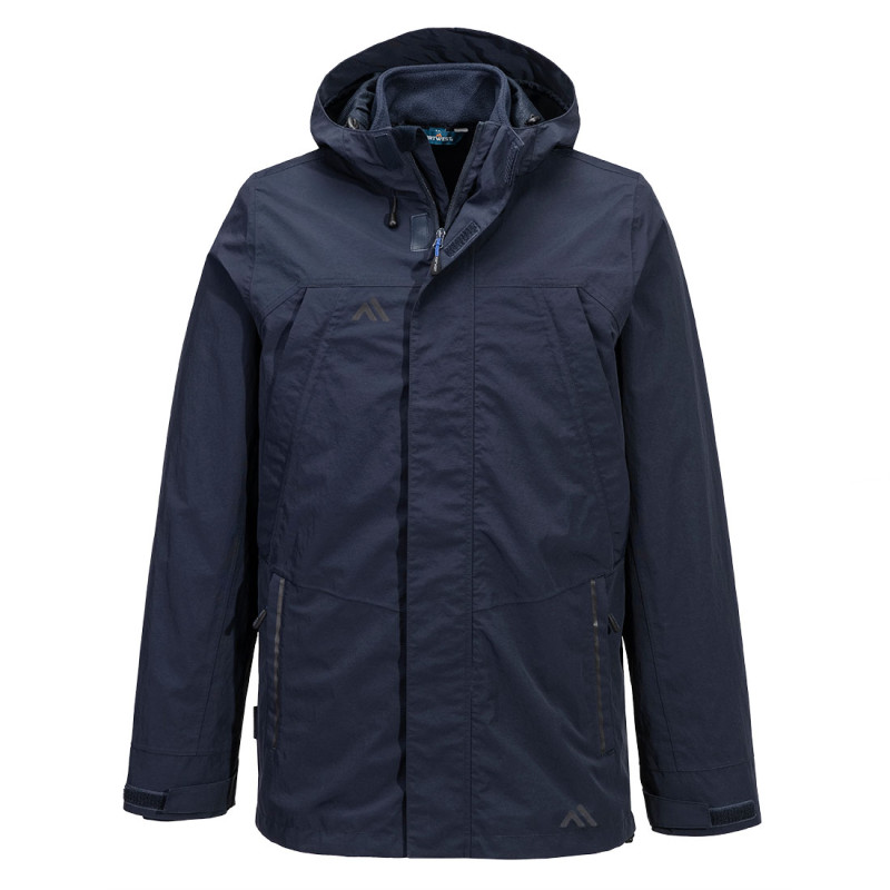 Portwest - Parka 3 en 1 imperméable avec intérieur en polaire KX3