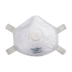 Portwest - Masques respiratoires jetables à valve Dolomite réutilisables FFP3 (Pack de 5)