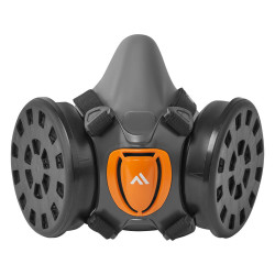 Portwest - Kit demi-masque respiratoire en TPR et 3 cartouches filtrantes P3