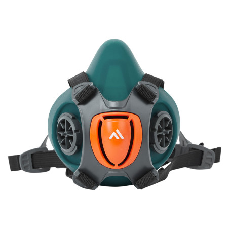 Portwest - Demi-masque respiratoire en silicone haute qualité léger et confortable